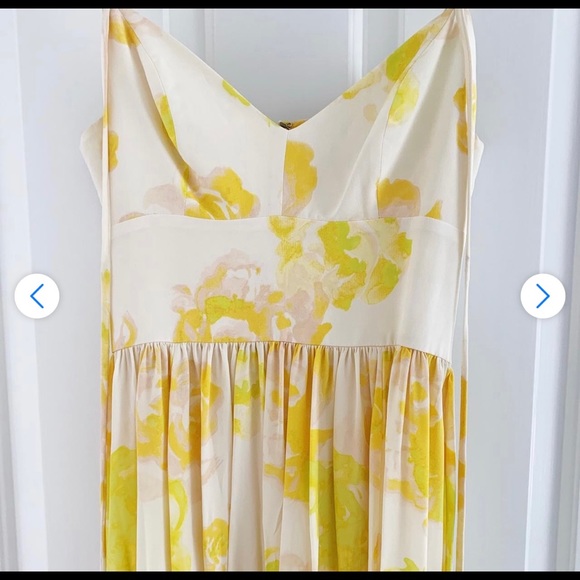 Amanda uprichard rio maxi yellow floral dress - Picture 3 of 5